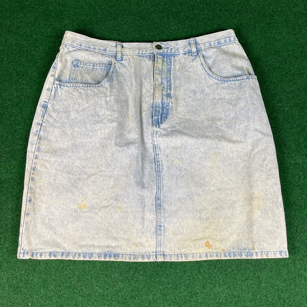 Vintage stone wash Stefano skirt size 22